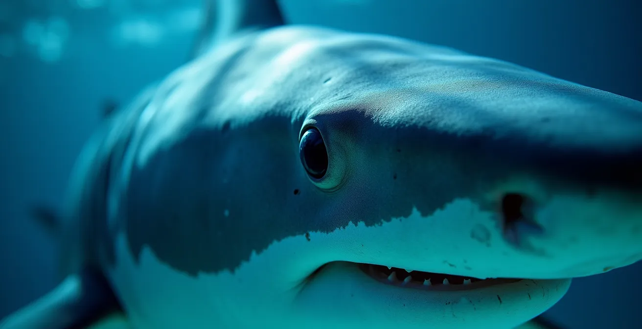 Verdesca che nuota nel Mediterraneo come bioindicatore di salute marina